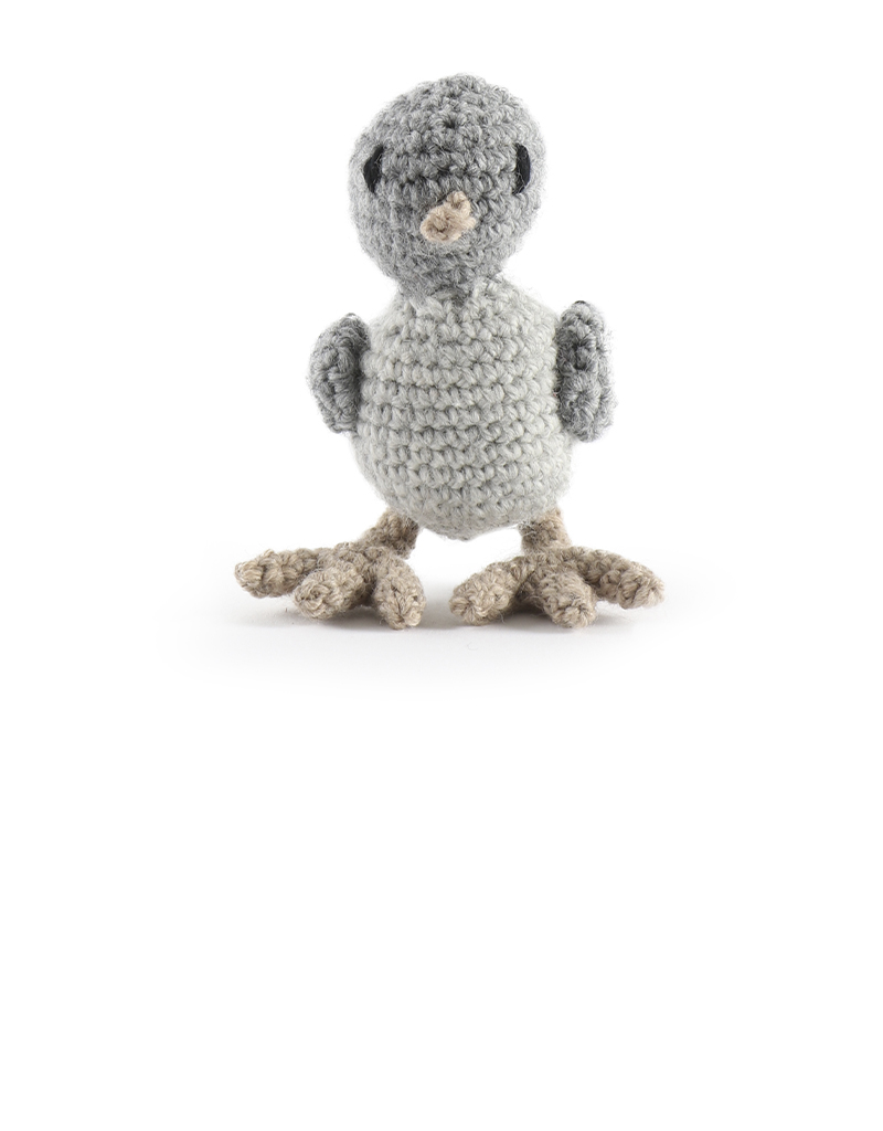 toft ed's animal mini pigeon amigurumi crochet